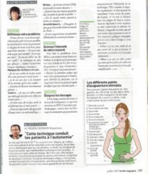 eft santé magazine 2 - Geneviève Gagos